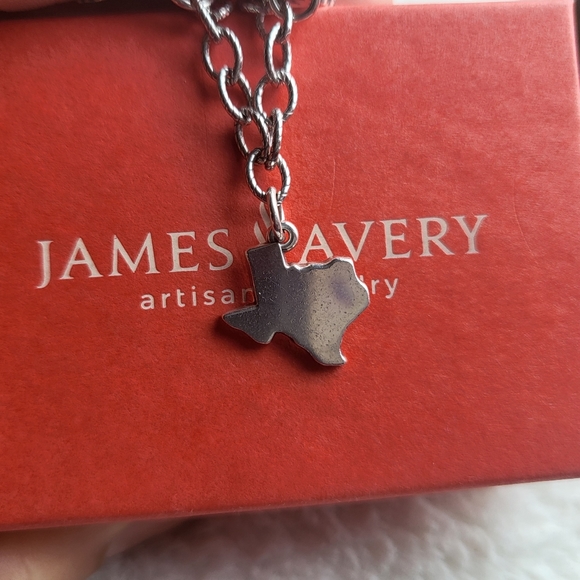 James Avery Jewelry - James Avery Retired 'Texas ' Solid Sterling Silver Charm ✨️